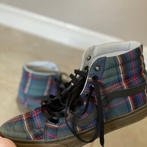 Plaid Vans-NEW
